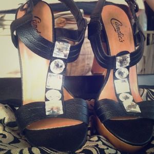 Candie's high heels.