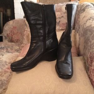 Mid calf boots