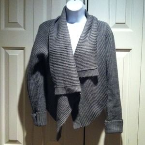 Grey cardigan