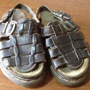 🎉REDUCED🎉 Leather sandles. Brown