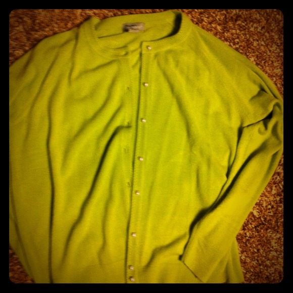 Lime cardigan🍃reduced🍃