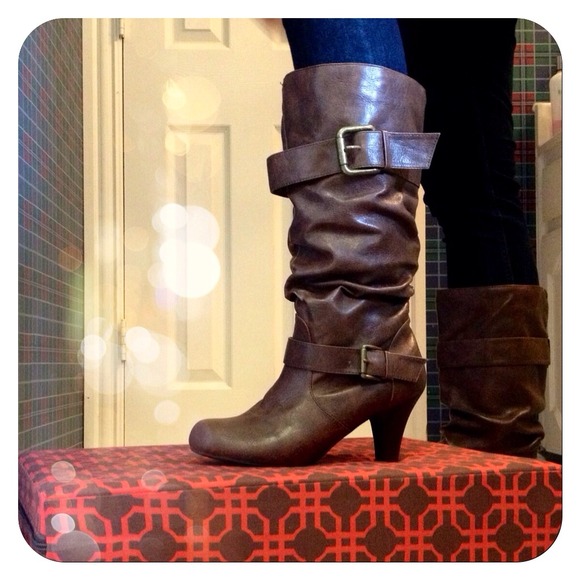 Steve Madden Boots - SALE! Dark Brown Madden Girl Boots