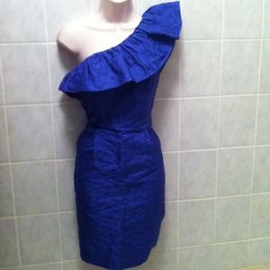 Shoshanna purple 1 arm dress-HOLD for tdaviscastro