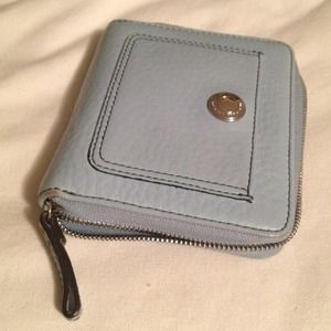 COACH zip around wallet