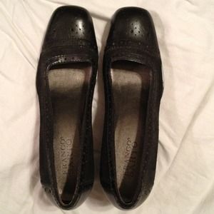Black Franco Sarto Pumps 7.5