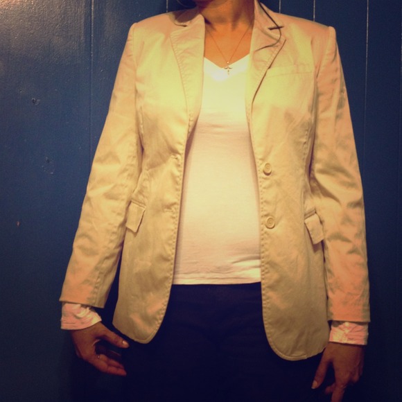 Khaki blazer