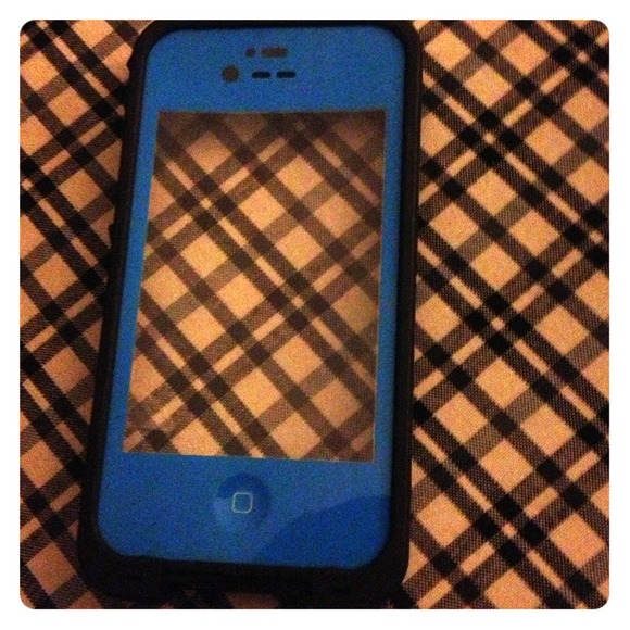 Blue Lifeproof case-- Iphone 4/4s