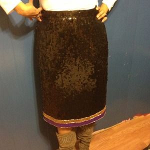 Sequin skirt
