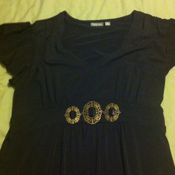 Black cocktail dress