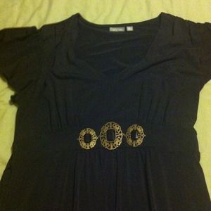 Black cocktail dress