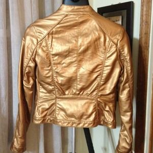 Arden B Jackets & Coats - REDUCED AGAIN!! Gold faux leather jacket Arden B Jackets & Coats - REDUCED AGAIN!! Gold faux leather jacket