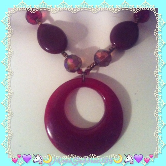 โก๏ธFINAL SALEโก๏ธ๐BEBE Statement Beaded Necklace๐ - Picture 2 of 4