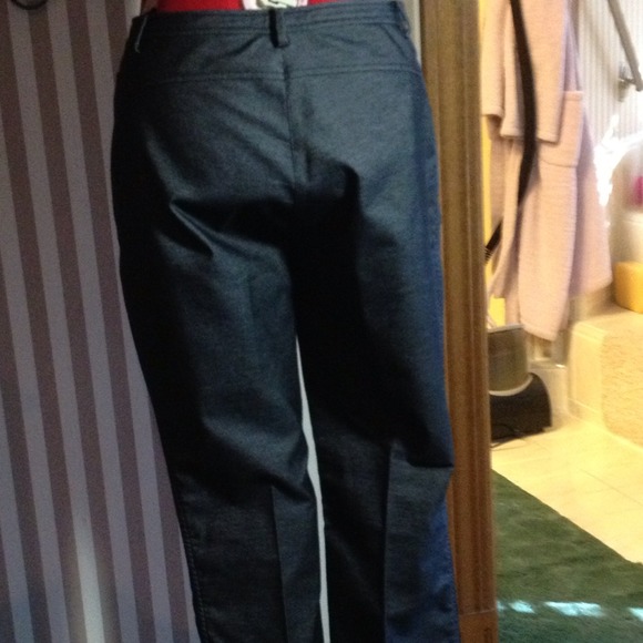 SOLD in bundle. Slacks dark denim. - Picture 3 of 3