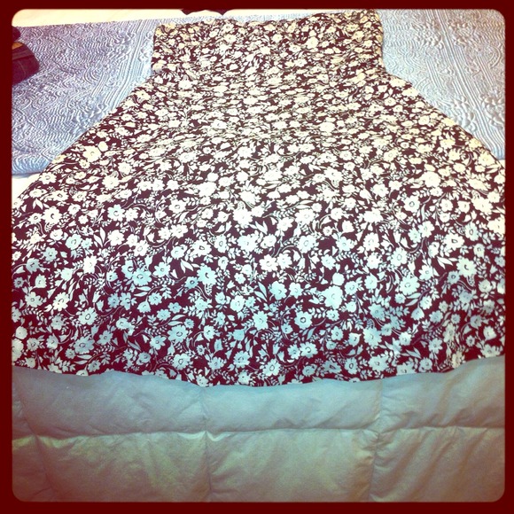 Strapless Ann Taylor sundress