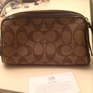 Brand new coach makeup bag