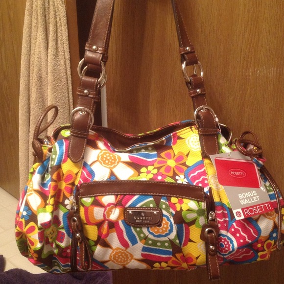 SOLD!  Brand new Rosetti purse