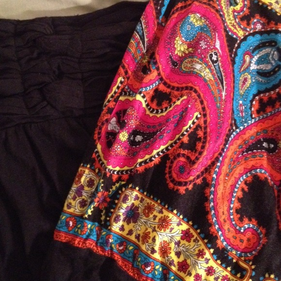 *Sold* Paisley Maxi Dress - Picture 3 of 4