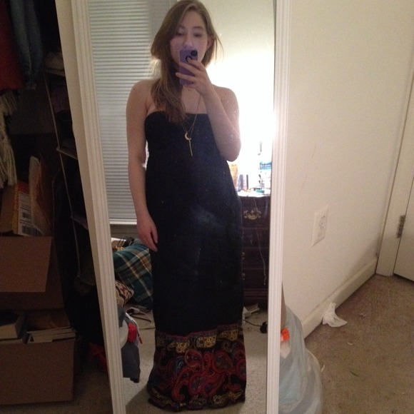 *Sold* Paisley Maxi Dress - Picture 4 of 4