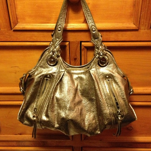 Nine West gold tone purse - Picture 3 of 4