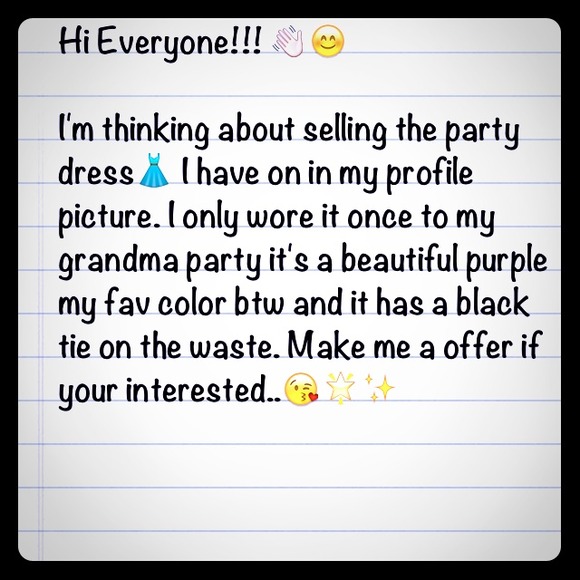 👗purple party dress👑