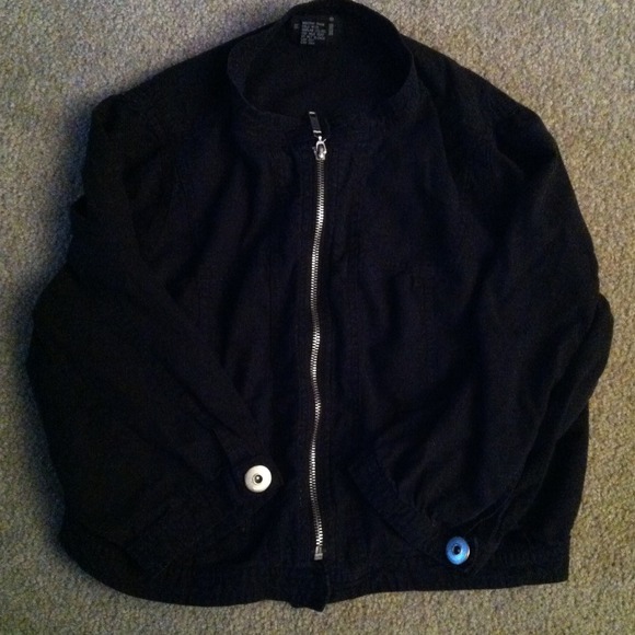 Short little black jacket