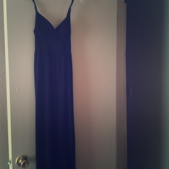 Long black dress