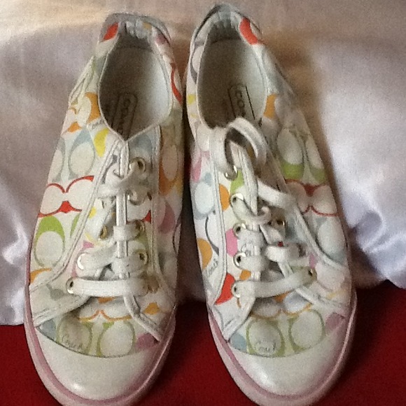 Traded Angelbaby0113 Coach canvas sneakers