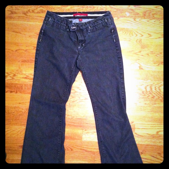 Banana republic black bootcut jeans