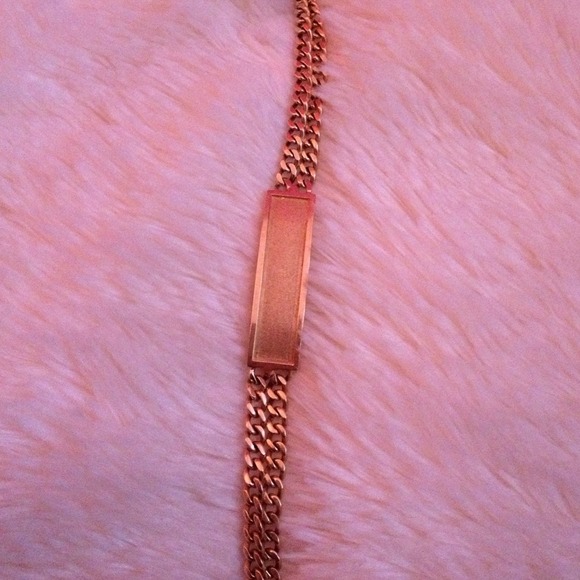 RESERVED FOR peron14k gold name tag bracelet.