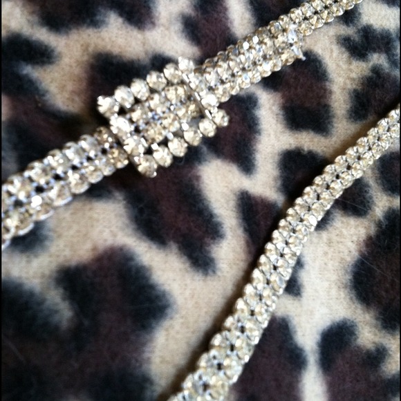 Vintage | Accessories | Reservedvintage Rhinestone Belt  display picture 1