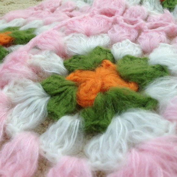 Handmade pink scarf