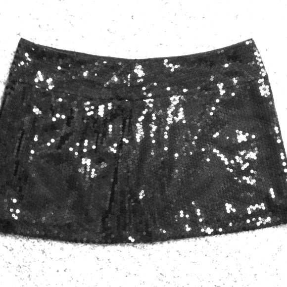 Black Sequin mini