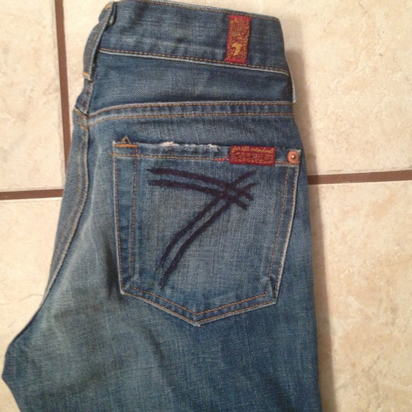 7 For All Mankind cropped jeans