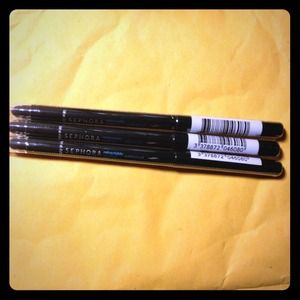 💢SOLD💢LOT of 3 sephora eyeliner: glitter black