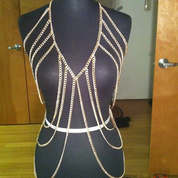 Jewelry - Gold body chain