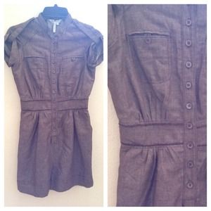 BCBG Linen Romper