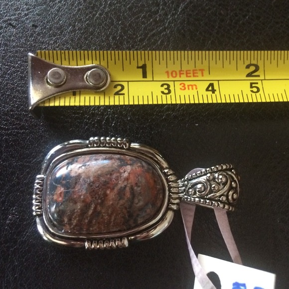 💝💝genuine red leopard skin jasper slide💝💝 - Picture 4 of 4