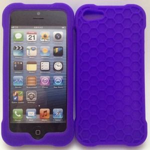 Silicone honeycomb case for iPhone 5