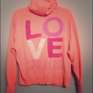 SOLD xxxx Pink by Victoria's Secret pink hoodie