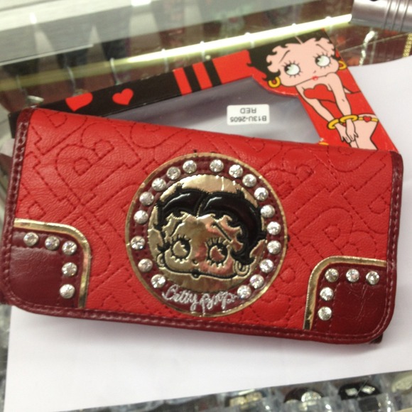 cute！！！ betty boop wallet ！