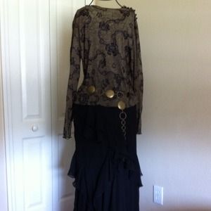🚫Reserved🚫Victorian Cocktail Skirt & Blouse