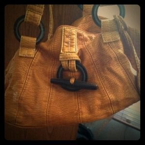 Red brand purse