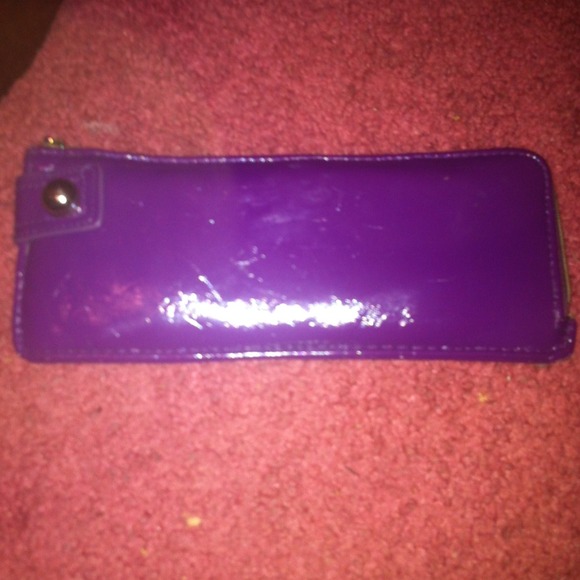 Purple wallet