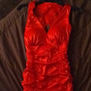 🎄🎁 RESERVED 🎁🎄Red Holiday Dress