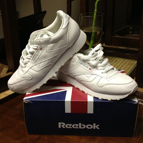 White sneakers