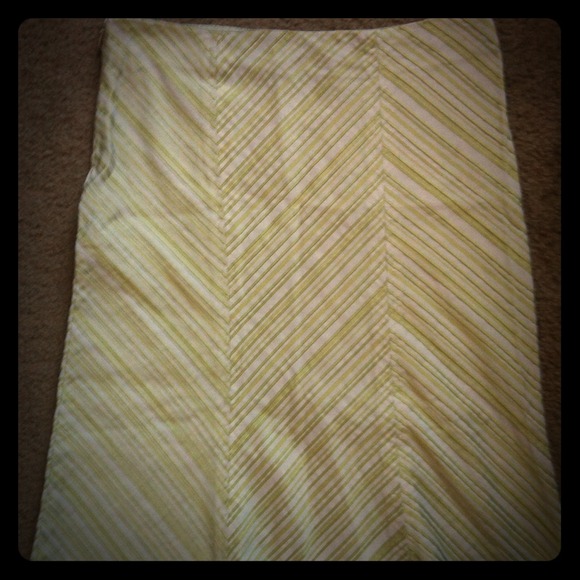 Green and white stripes