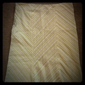 Green and white stripes