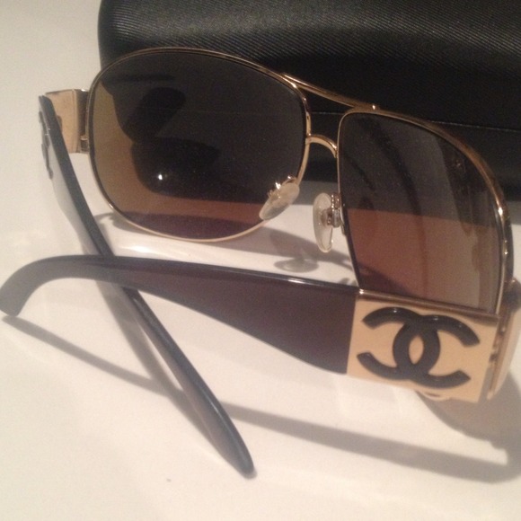 CHANEL Accessories - Chanel Gold Aviators, for @mjte