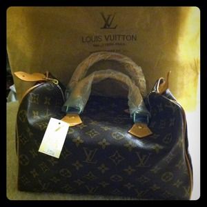 Louis Vuitton inspired speedy 30