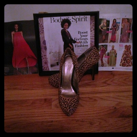 Bcbgeneration parade2 animal print hidden platform